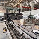 青岛永立6米龙门刨铣，工作台61.6米。