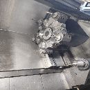 斗山PUMA3050轨斜刀塔机发那科TF Plus系统，12寸中液.