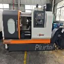 全新2024年普特鲁235数控斜轨车床，台湾加贺8寸液压卡.