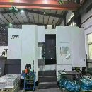 海天800双工位卧加工厂在位！发那MF系统！使用了8000.